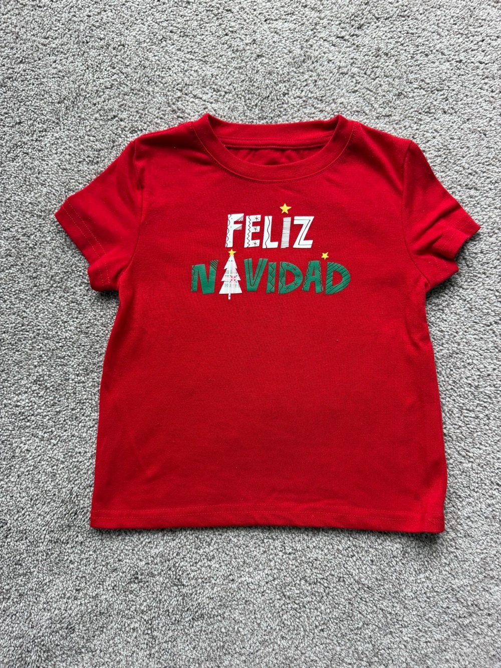 Wondershop Red 'Feliz Navidad' Short-Sleeve Tee